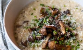 how to preparation truffle mushroom risotto recipe